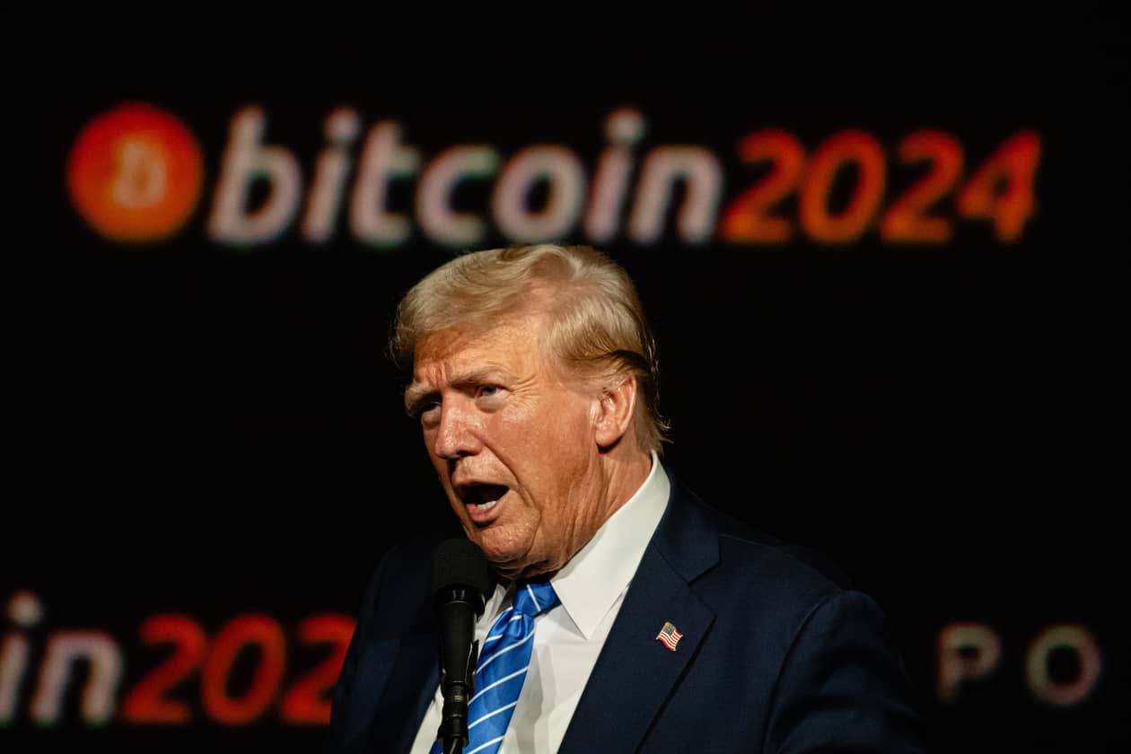 Donald Trump at Bitcoin 2024